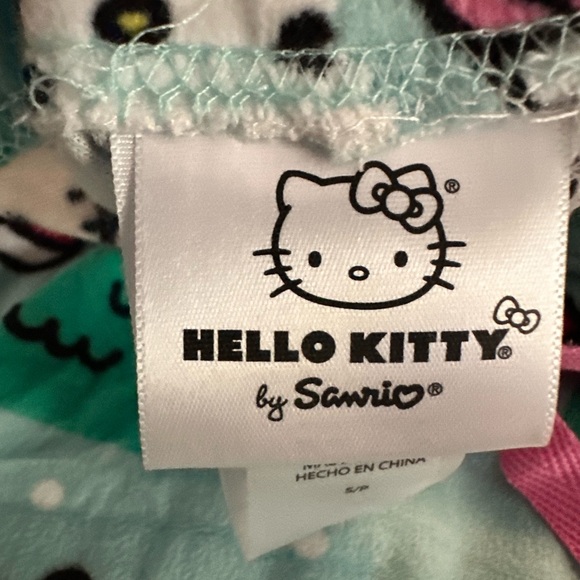 Hello Kitty Ladies Sleep Pant - Mint Green - Picture 5 of 9